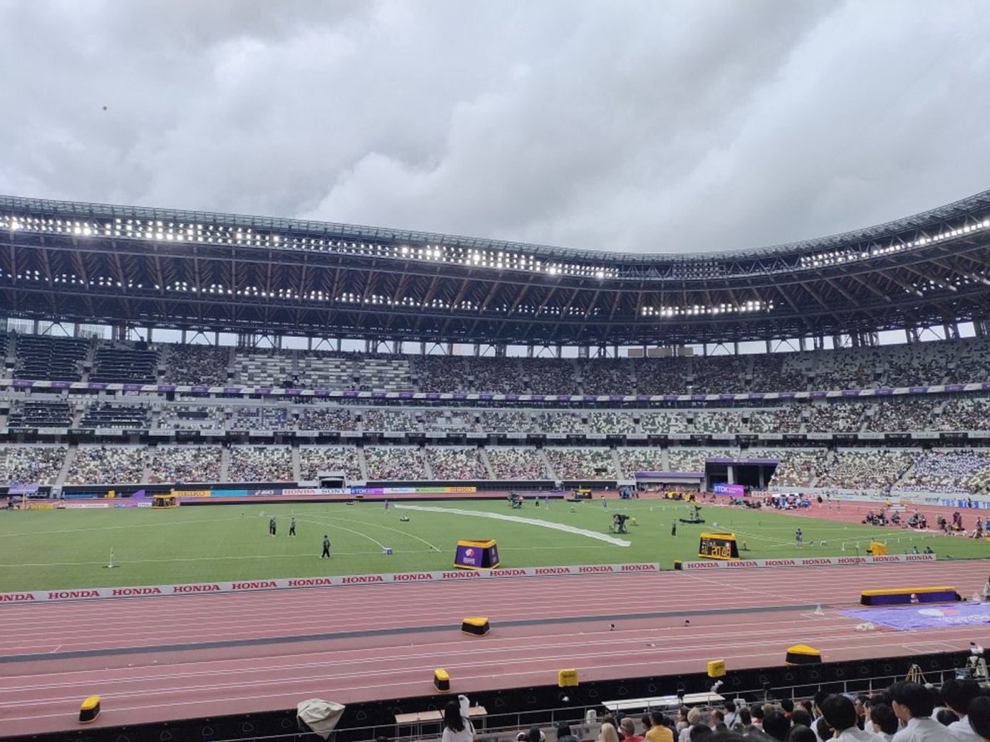 2025 World Athletics Championships inside Japan National Stadium